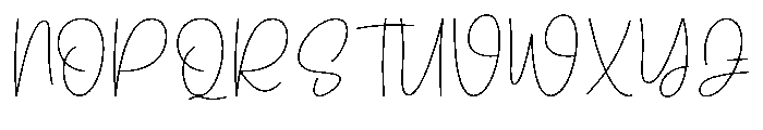 Lightnight1 Font UPPERCASE