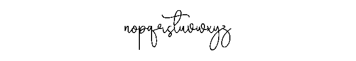 Lightnight1 Font LOWERCASE