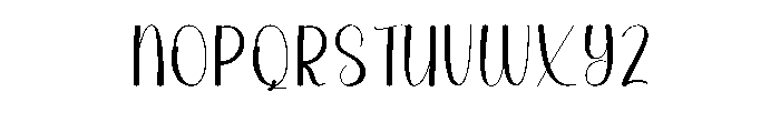 Lightnight Font UPPERCASE