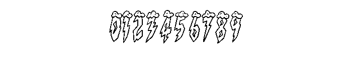 Lightning Clouds By Squ Regular Font OTHER CHARS