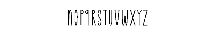 Lights Font UPPERCASE