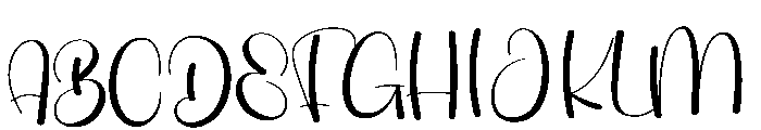 Lightys Sunday Font UPPERCASE