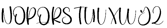 Lightys Sunday Font UPPERCASE
