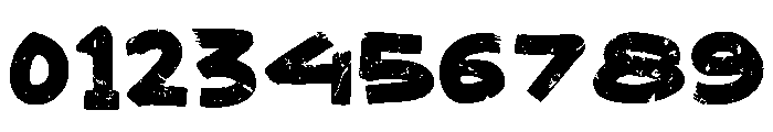 Ligra Grunge Font OTHER CHARS
