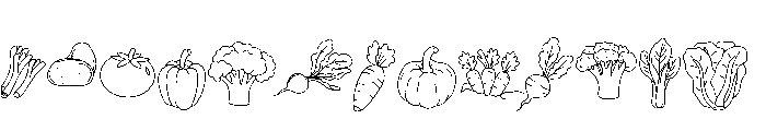 Like Vegetables FONT