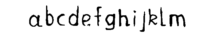 Lillys Hand FONT
