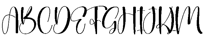 Lilstuff Font UPPERCASE