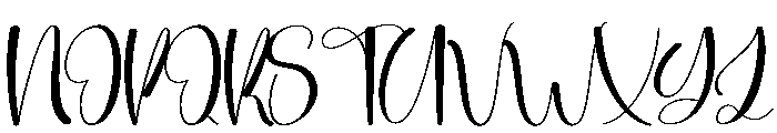 Lilstuff Font UPPERCASE
