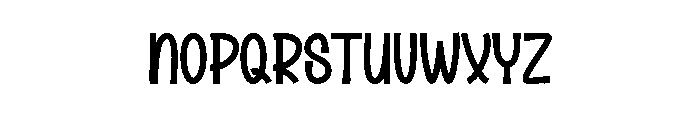 Lily Flowers Font UPPERCASE