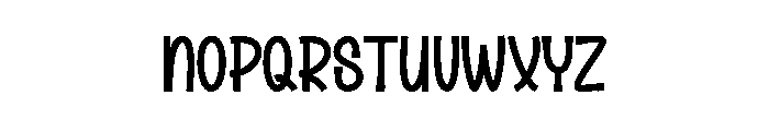Lily Flowers Font LOWERCASE
