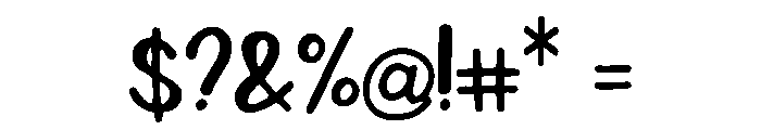 Lily_of_Grace Font OTHER CHARS