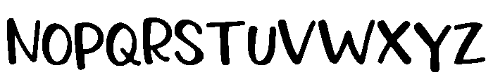 Lily_of_Grace Font LOWERCASE