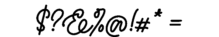 Lilya Birth Flower Font OTHER CHARS