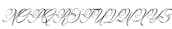 Lim Siendra Italic Font UPPERCASE