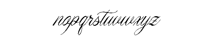 Lim Siendra Italic Font LOWERCASE