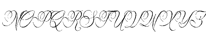 Lim Siendra Font UPPERCASE
