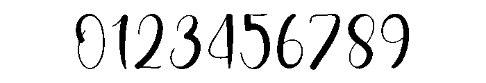 Limited Bakery Font OTHER CHARS