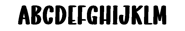 Limited Handmade Font UPPERCASE