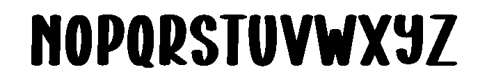 Limited Handmade Font UPPERCASE