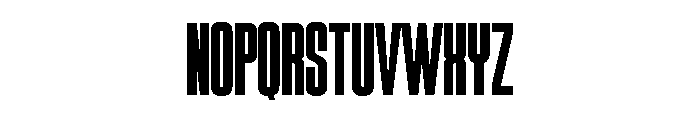 Limited Regular Font UPPERCASE