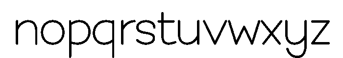 Limited Release Font LOWERCASE