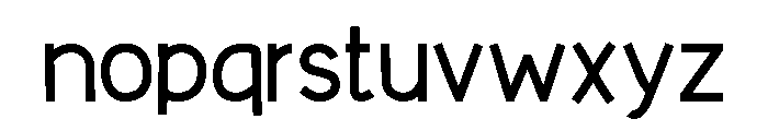 Limozelle Font LOWERCASE