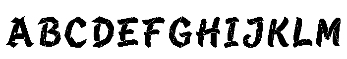 Lina Regular Font UPPERCASE