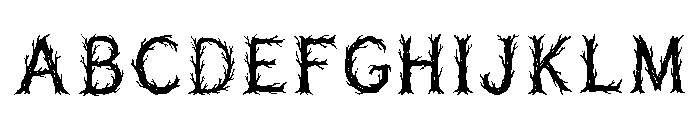 Linda Regular Font UPPERCASE