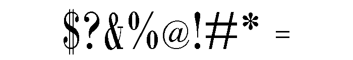 Linden Font OTHER CHARS