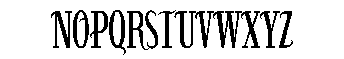 Linden Font UPPERCASE