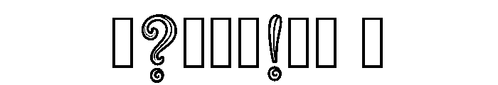 Lindsay Regular Font OTHER CHARS