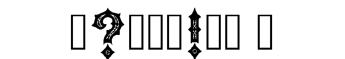 Lindz Regular Font OTHER CHARS