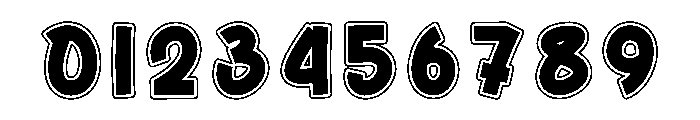 Line Bold Font OTHER CHARS