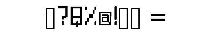 Line By Line Regular Font OTHER CHARS