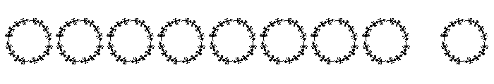 Linea Monogram Font OTHER CHARS