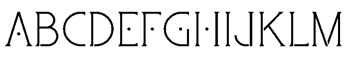 LineaForm Serif Font UPPERCASE