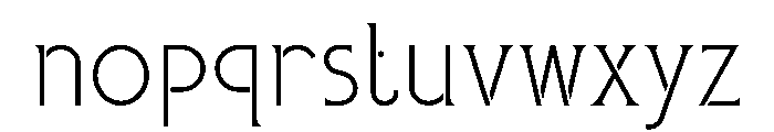 LineaForm Serif Font LOWERCASE