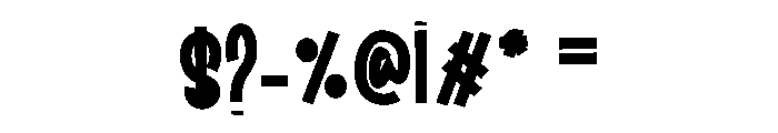 Lineart1 Font OTHER CHARS