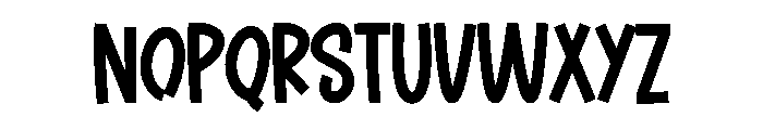 Lineart1 Font LOWERCASE