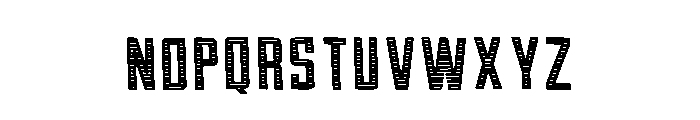Linebox Retro Regular Font LOWERCASE