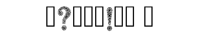 Linen Regular Font OTHER CHARS