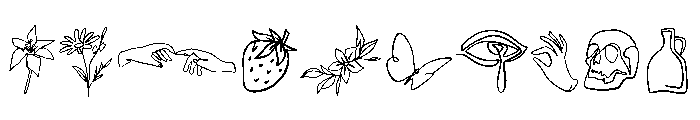 Linework Elements Font OTHER CHARS