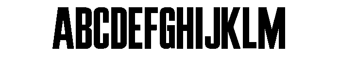 Lingvex Font UPPERCASE