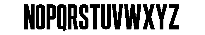 Lingvex Font UPPERCASE