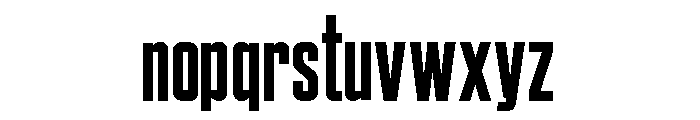 Lingvex Font LOWERCASE