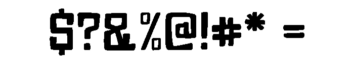 Linkage Regular Font OTHER CHARS