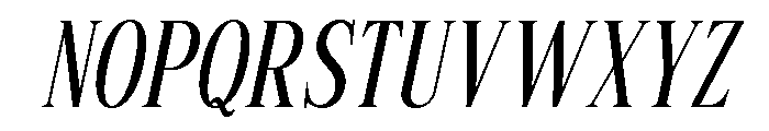 Linneva Italic Font UPPERCASE