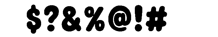 Linova Bubble Regular Font OTHER CHARS