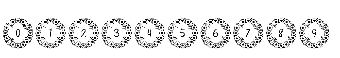 Linzer Monogram Regular Font OTHER CHARS