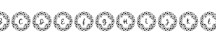 LinzerMonogram-Regular Font UPPERCASE